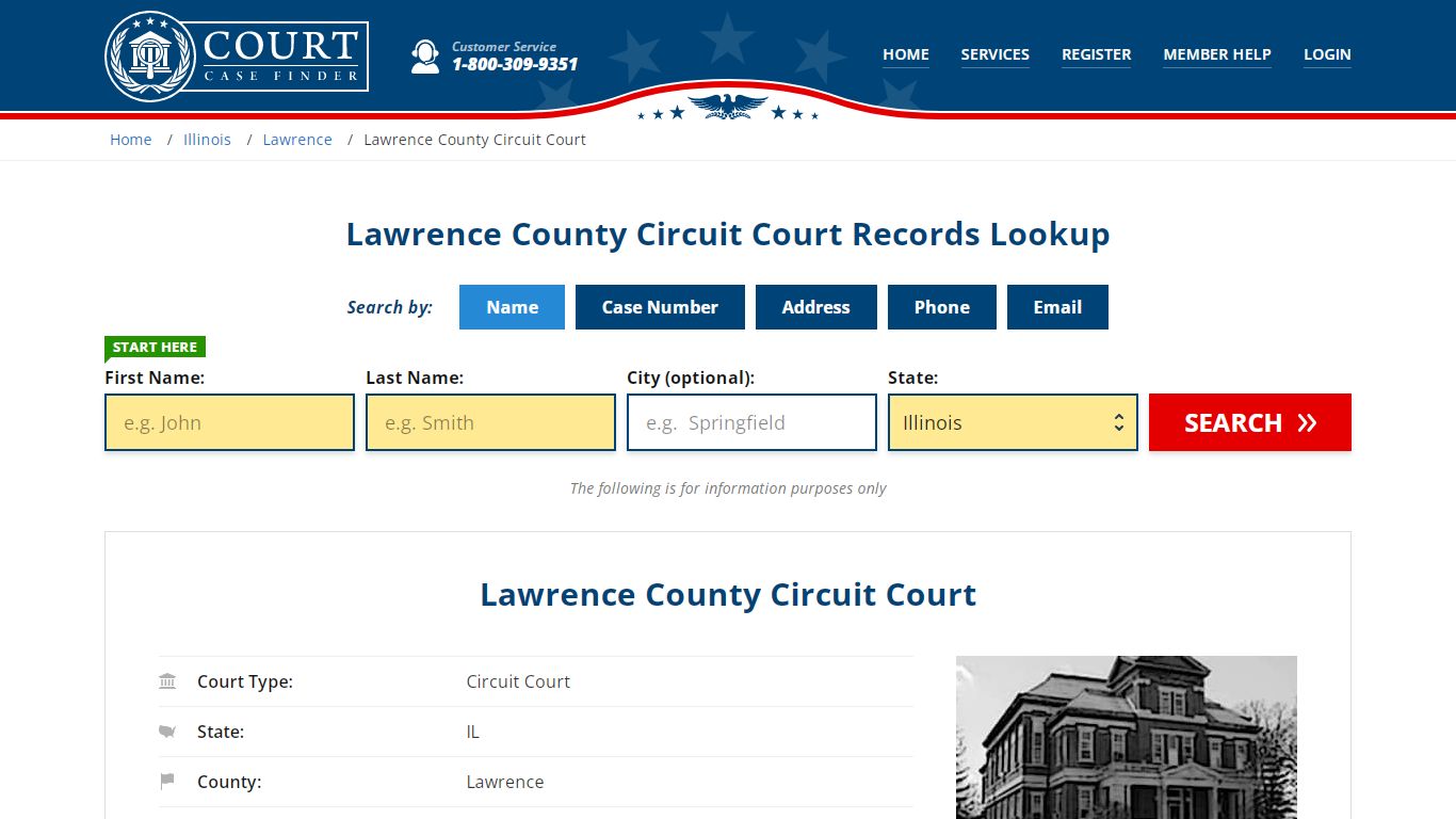 Lawrence County Circuit Court Records Lookup